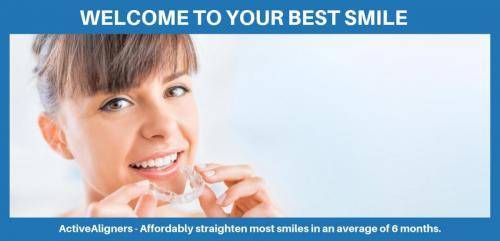 Affordably straighten most smiles in an average of 6 months.